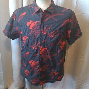 Mens S/S button front shirt California Cowboy - L - The High Water